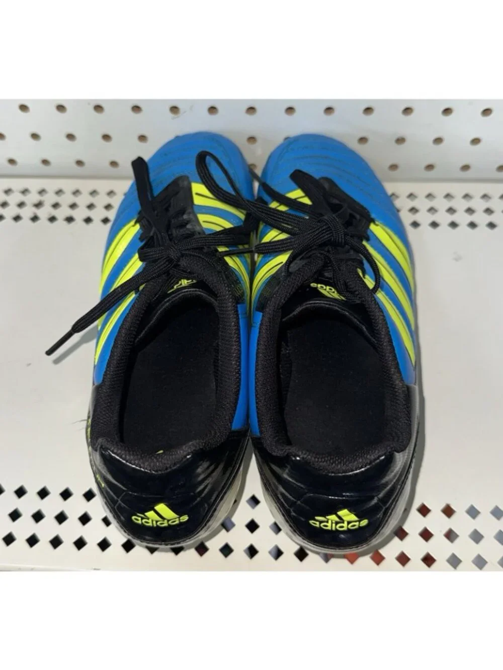 RARE 2011 Adidas Predator Predito TRX FG AG Mens Soccer Cleats Size 8.5 Blue
